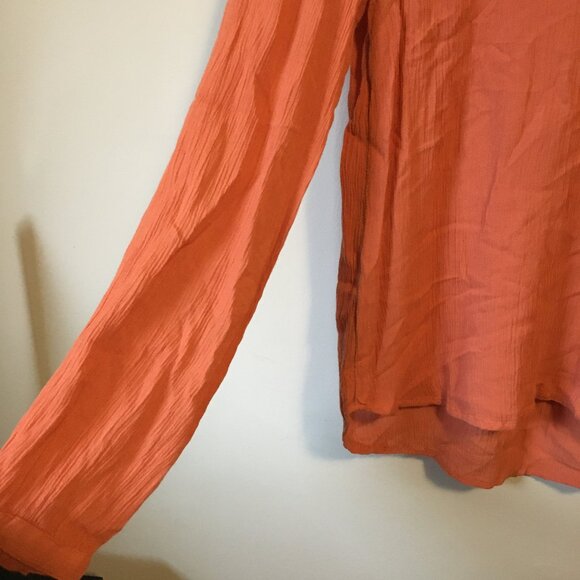 Kaffe Terracotta Orange Blouse - Picture 5 of 13
